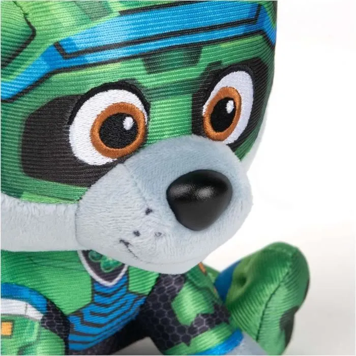 Paw Patrol The Movie 2 mascotte Rocky peluche douce 17 cm-3