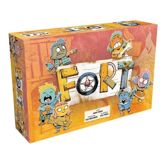 Jeu de societe - jeu de plateau Leder games - LEGD0001 - Asmodee Fort, Jeu de Famille, Jeu de Cartes, Allemand-0