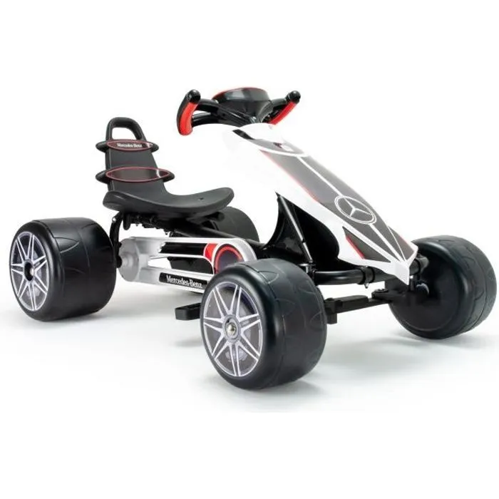 Go Kart à pédales Mercedes - INJUSA - Garçon - Pignon fixe - 1 frein-0