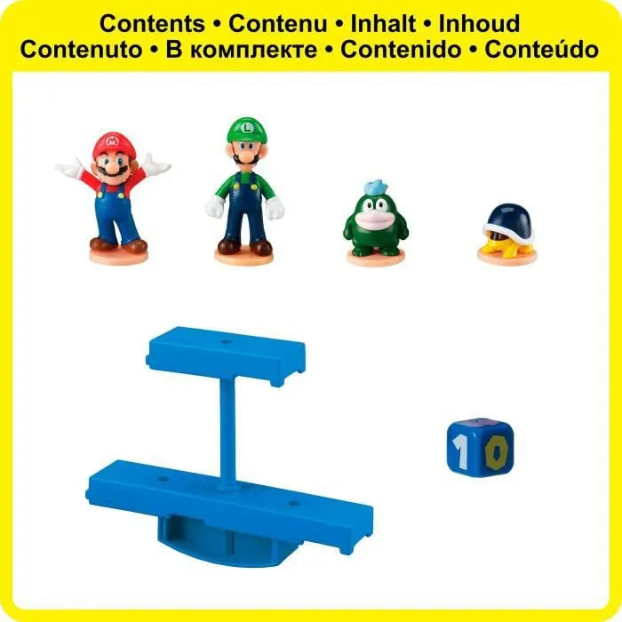 Super Mario Balancing Game Mario/Luigi - EPOCH Games - Jeu d'ambiance et d'action-0