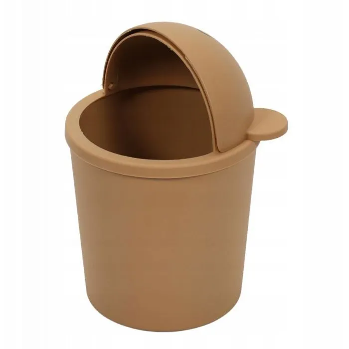 Poubelle a couches - seau a couches - filet a couche Proworld Petite poubelle en forme d'ourson pour chambre d'enfant, 1,5 l-2
