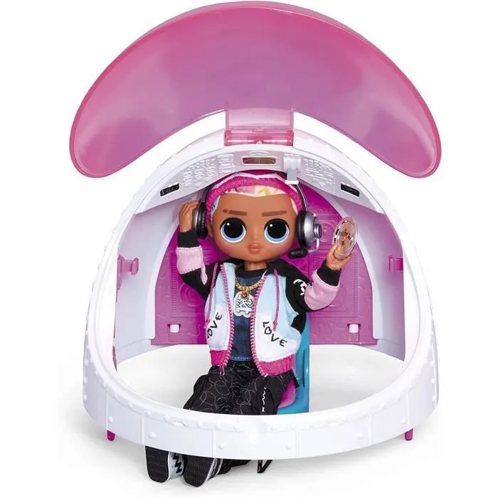 L.O.L. Surprise OMG - Avion Rouge et Blanc - Coffret de Jeux, Accessoires et Poupées pour Enfant-4