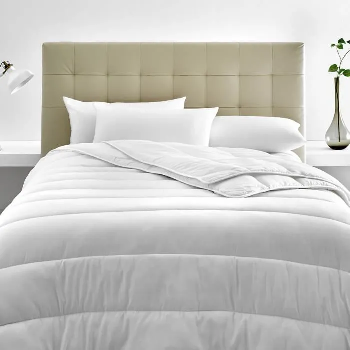 Couette en fibre anti-acariens PIKOLIN HOME DUO 4 saisons 135x200cm-1