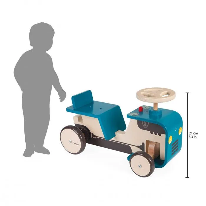 Porteur Tracteur En Bois-3