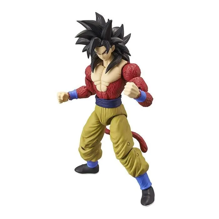 Figurine Dragon Ball 17cm - BANDAI - Super Saiyan 4 Goku - Collection Dragon Stars-1