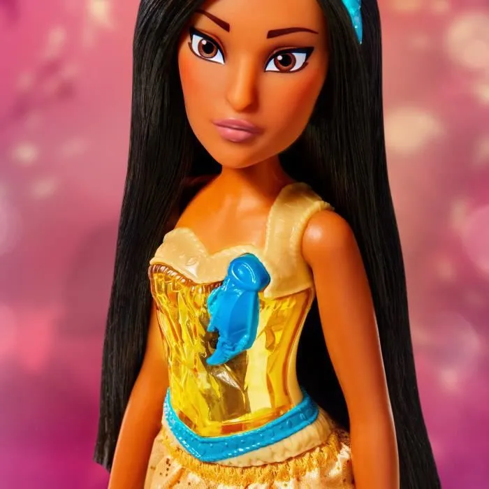 DISNEY PRINCESSES - Poussière d'étoiles - Poupée Pocahontas avec jupe et accessoires - jouet pour enfants - à partir de 3 ans-2