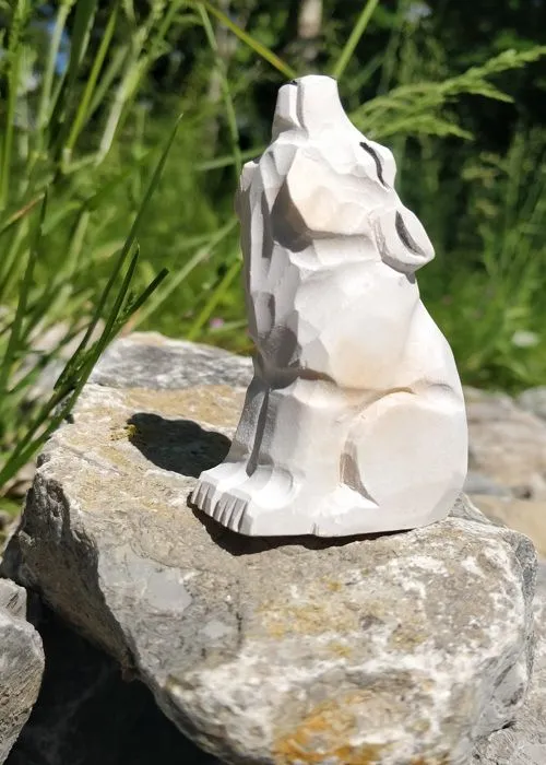 Wudimals - Figurine loup arctique - K-PLAY-3