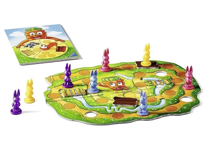 Jeu de parcours enfant Croque Carotte - Ravensburger - Format voyage - Dès 4 ans-3