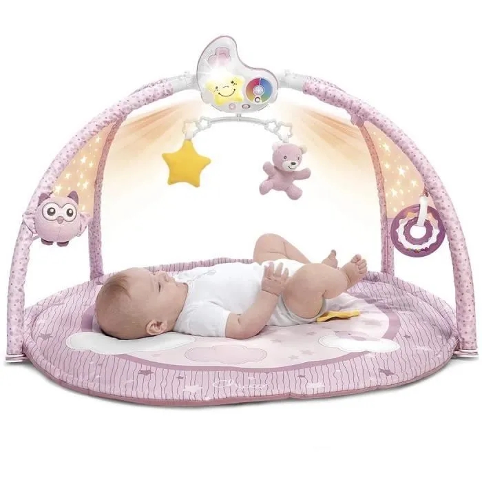 CHICCO Tapis d'éveil Colors Gym Rose First Dreams-3