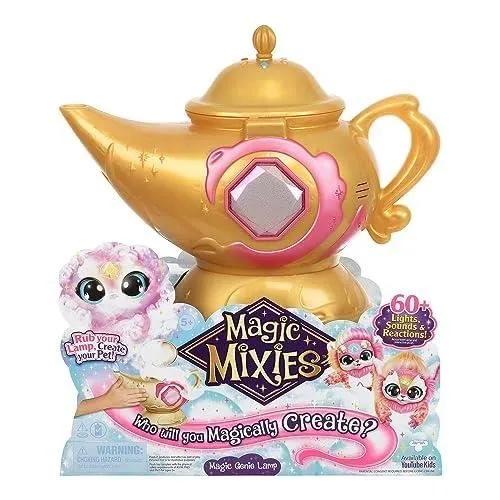 Lampe magique rose - MAGIC MIXIES - Jouet interactif pour enfant de 3 ans et plus-0