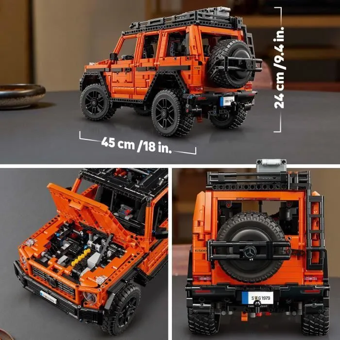 LEGO Technic Mercedes-Benz G500 PROFESSIONAL Line - Maquette Voiture à Construire pour Adultes - Modèle de Classe G - Idée Cadeau p-2