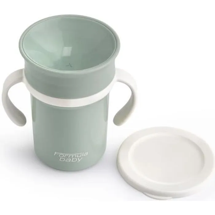 Tasse 360° anti-fuites FORMULA BABY vert 200 ml-2