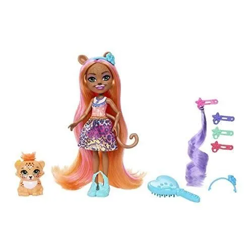 Mini-poupée - Enchantimals - Chevelure Gala Enchantée - Figurine incluse - 3 à 10 ans - Fille-0