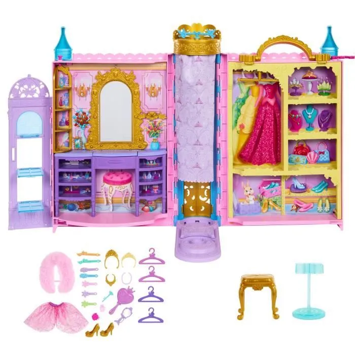 Princesses Disney-Prêtes pour le bal-Coffret dressing HXC20-5