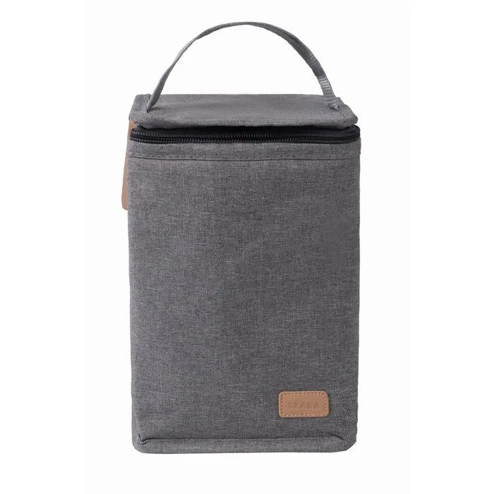 BEABA, Pochette repas isotherme gris chiné-0