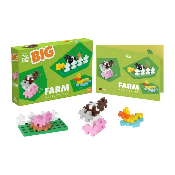 Jeu éducatif - Plus Plus - Ferme - 40 pièces - Mixte - À partir de 3 ans-0