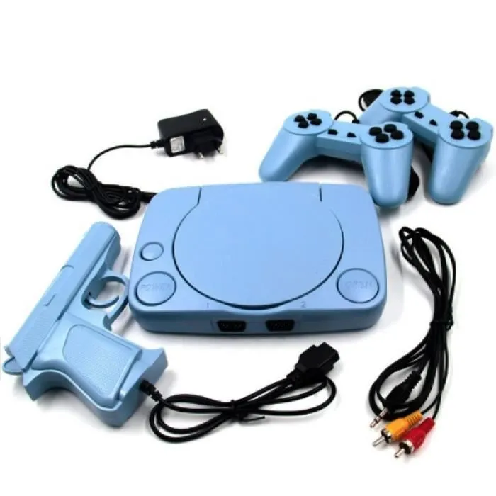 Console rétro - Riff - RF-2GUN - 22 jeux 8 bits - 2 joysticks - Game Gun-0