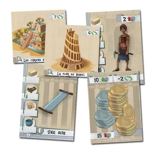 ASMODEE - Bombyx - Les bâtisseurs Antiquité - Jeu de société-1