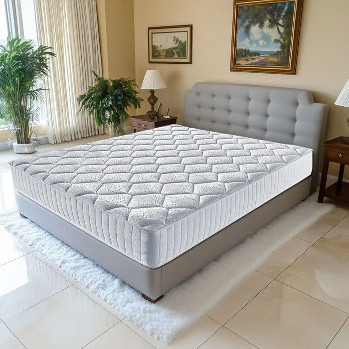 Matelas Ferme 120x190 cm 26 cm Épaisseur - Ressorts et Mémoire de Forme - MATELAS MARIE EX MPLUS-0