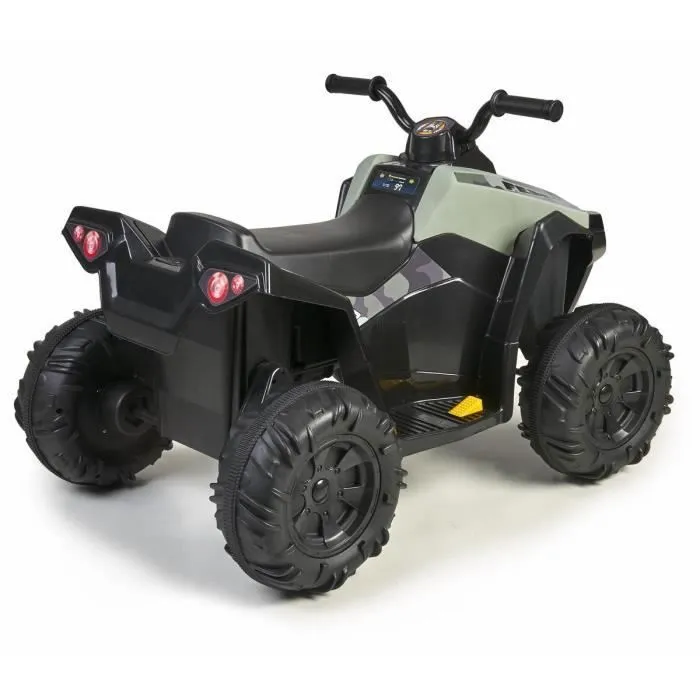 Quad électrique - FEBER - Boxer 12V - Noir - 3 ans et plus - 30 kg max - Frein automatique-1