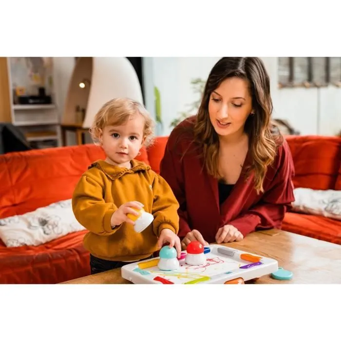 Jeu de coloriage - Infini Fun - Xylopad - Multicolore - 3 feutres ergonomiques - 12 mois et plus-4