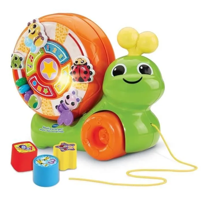 VTECH ROULI-ESCARGOT MAXI DÉCOUVERTES-0