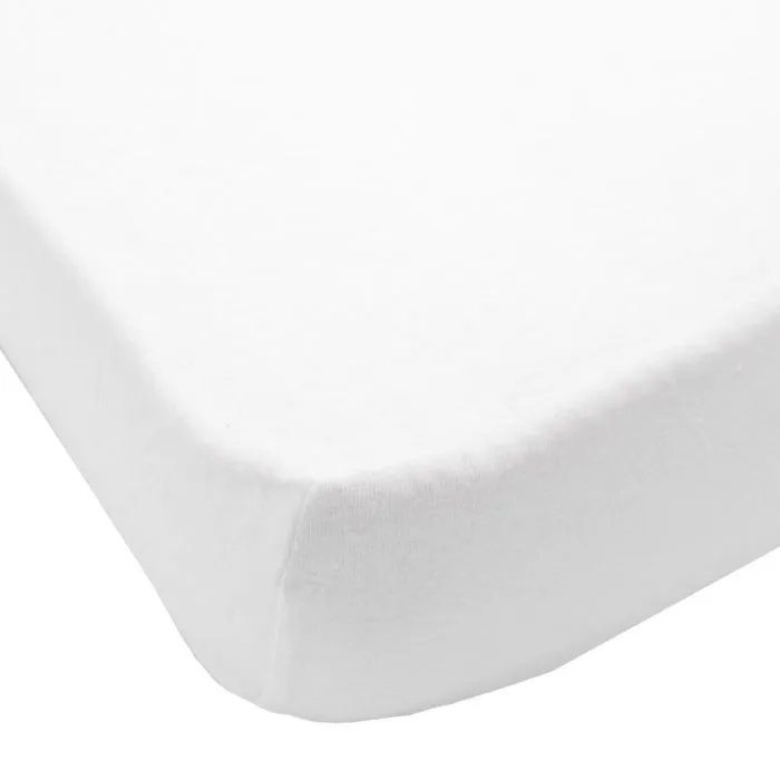 BABYCALIN Drap housse 60x120 cm blanc-3
