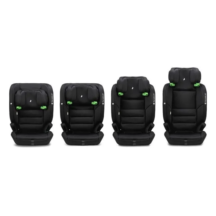 OSANN - Siège auto enfant Flux Isofix eXT i-Size Top-Tether - 76-150cm - 15 mois/12 ans - Groupe 2/3 - Noir  Noir - 76-150 cm-4