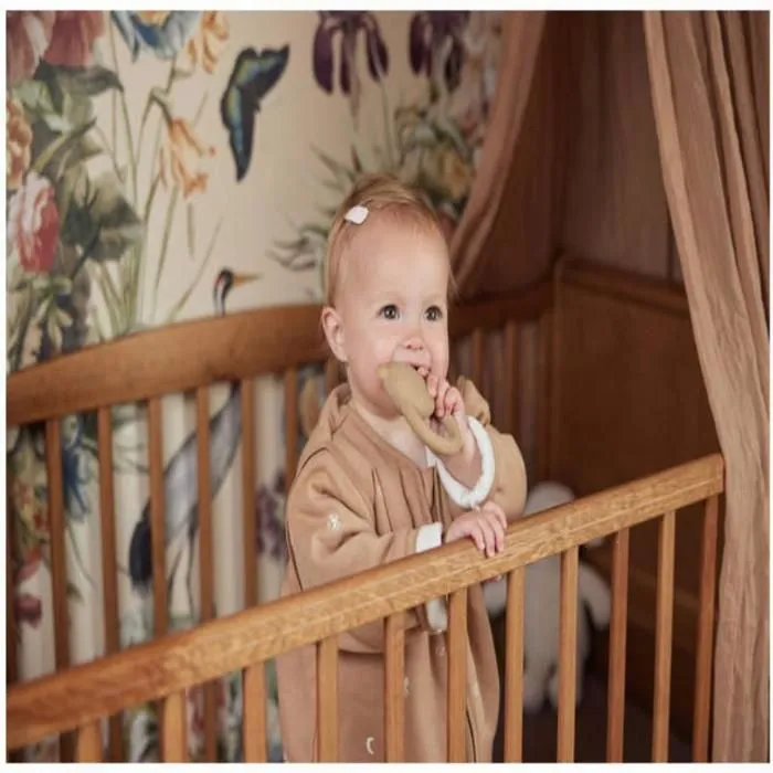 Anneau de dentition en caoutchouc Teddy Bear Biscuit - Jollein - Bébé-3