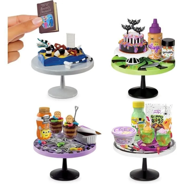 MGA Miniverse - Halloween - Jeu Créatif - Série Diner - Loisirs créatif et décoratif en résine - Non Comestible - 8 ans et plus - Al-4