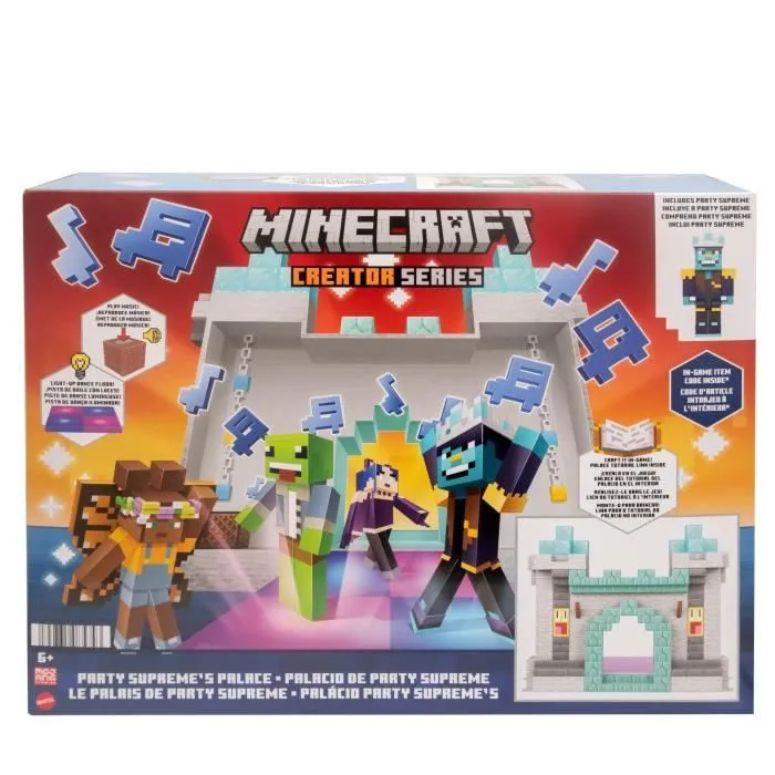 MATTEL - Coffret Château Minecraft - Figurines d'action - 27cm x 29cm - 6 ans et +-3