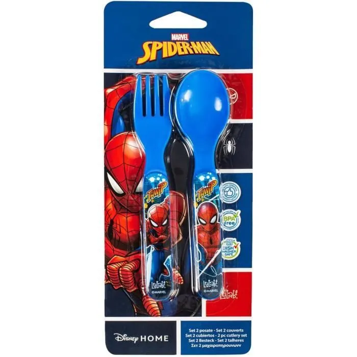 SPIDERMAN - Couverts (cuillère, fourchette)-1
