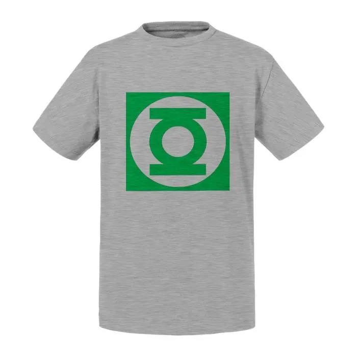 T-shirt Enfant Gris Green Lantern Galaxy Patrol Super Heros-0