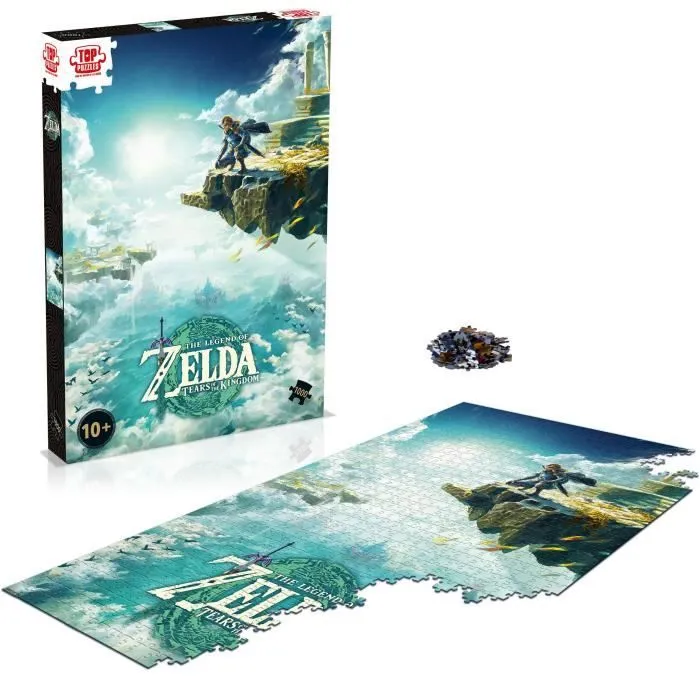 Puzzle The Legend of Zelda : Tears of the Kingdom 1000 pièces - WINNING MOVES-1