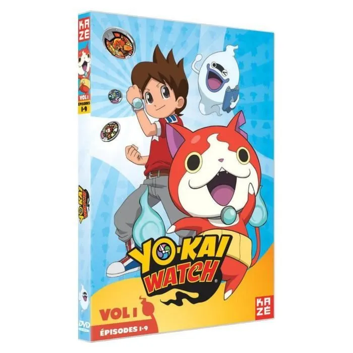 Yokai Watch - Saison 1 - Partie 1 - Coffret DVD - Dessin animé - Enfant - Tous publics-1