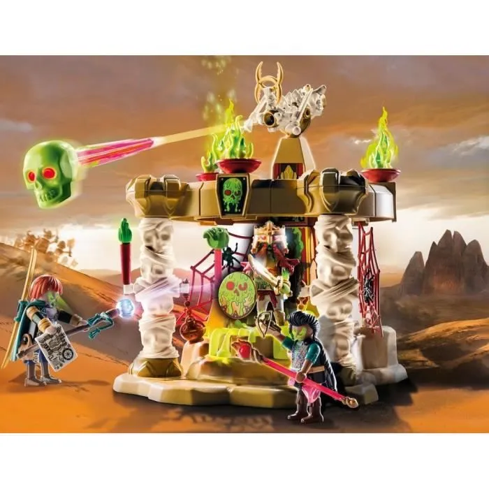 PLAYMOBIL - 70751 - Novelmore - Sal'ahari Sands - Temple des squelettes-1