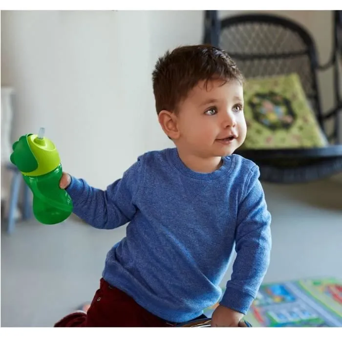 Avent Tasse Paille +12 mois 300ml Verte-3