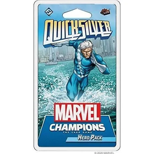 Jeu de cartes - FANTASY FLIGHT GAMES - Quicksilver Hero Pack - Marvel Champions-0