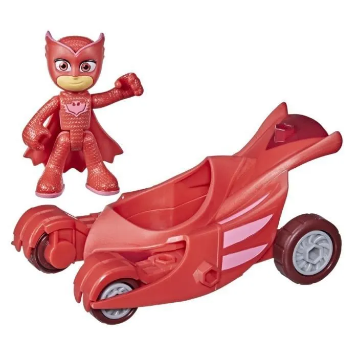 Pyjamasques - HASBRO - Véhicule Astro-Hibou avec figurine Bibou - Jouet préscolaire 3 ans-1