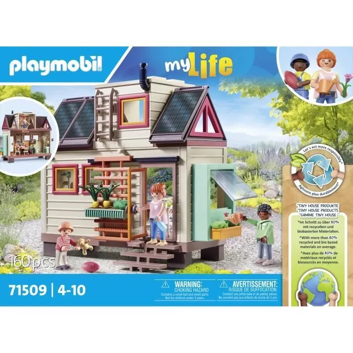 Playmobil 71509 Tiny House, La Petite Maison, My Life, Dès 4 ans-3
