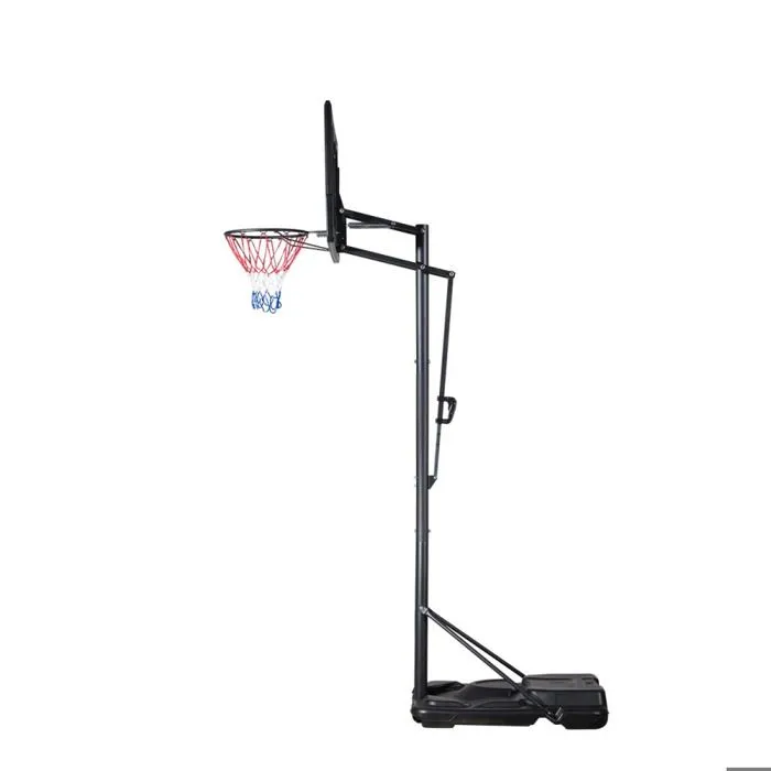 Panier de basketball - NILS - ZDK020 - Noir - Usage intensif - Réglage en hauteur 5 niveaux-2