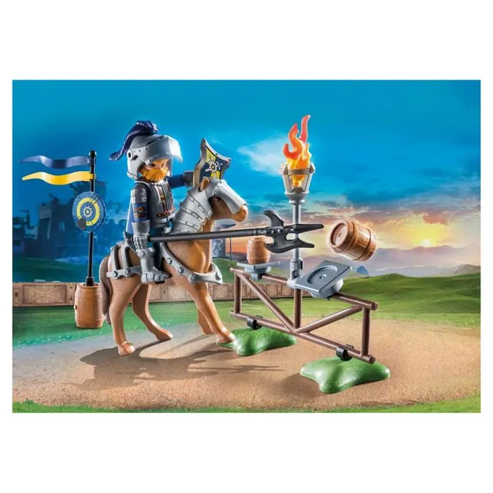 Playmobil 71297 Chevalier Novelmore et Accessoires d'entrainement-3