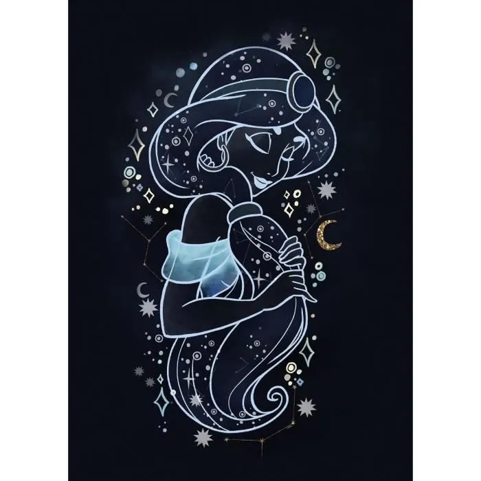 Poster Disney Aladdin - Jasmine - 50 cm x 70 cm - Décoration murale-0