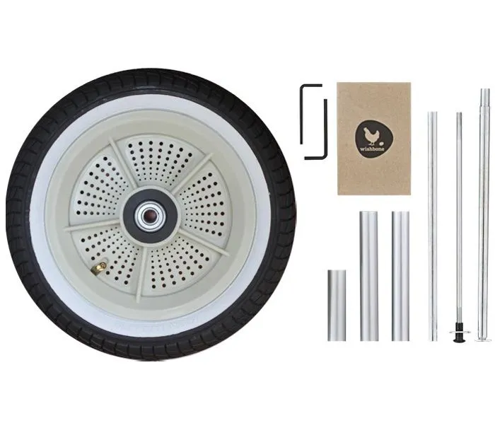 Wishbone Design Studio - Kit Tricycle Wishbone Bike Gris-1