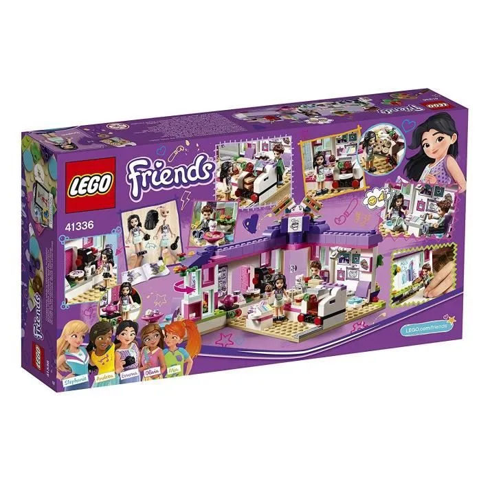LEGO® Friends 41336 Le café des arts d'Emma-2