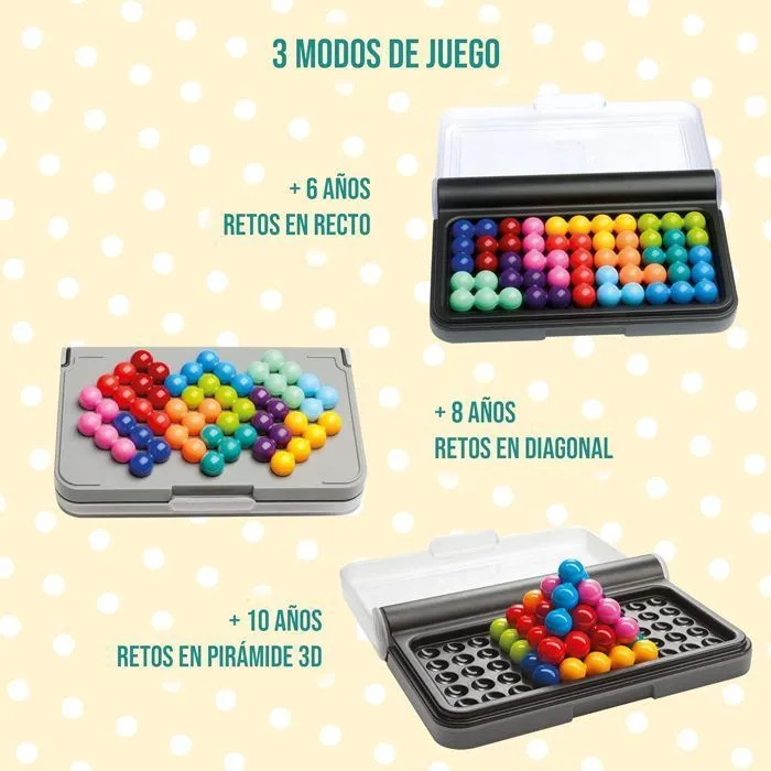 IQ Puzzler Pro + IQ Stars - Puzzle Enfant 6 Ans - Jeu De Societe Enfant 6 Ans - Jeux De Société Enfant - 240 défis - Jeux Voyage-5