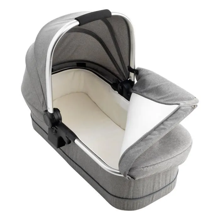 Nacelle pliable - WILLIAM KENT 1733 - Phénix Gris - Tablier et canopy inclus - De la naissance jusqu'à 9 kg-1