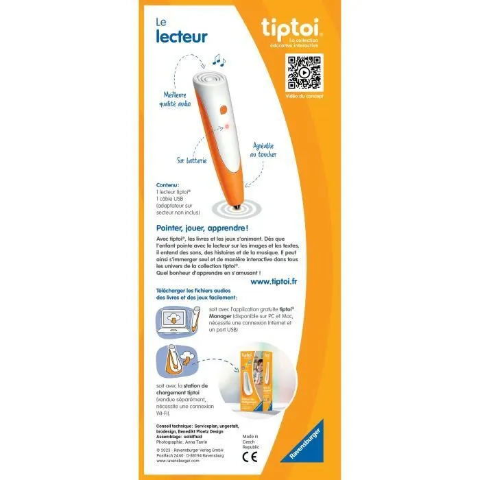 tiptoi® Lecteur stylo interactif, 00178, A partir de 2 ans, Ravensburger-3