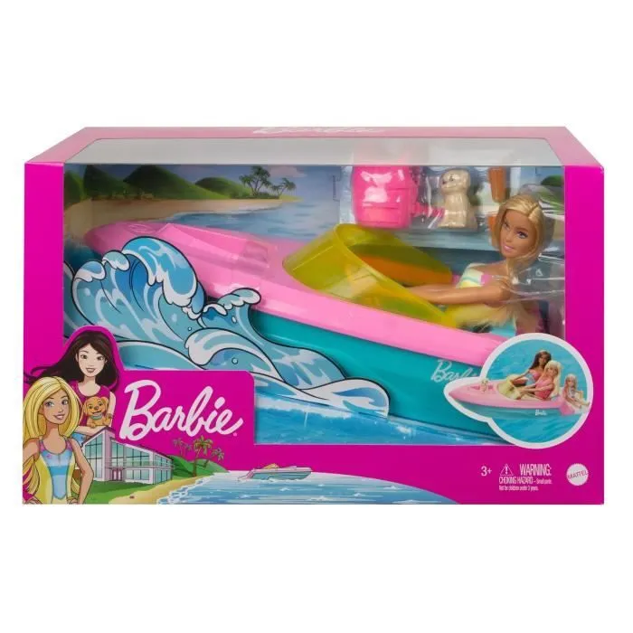 BARBIE Barbie et son Bateau-3