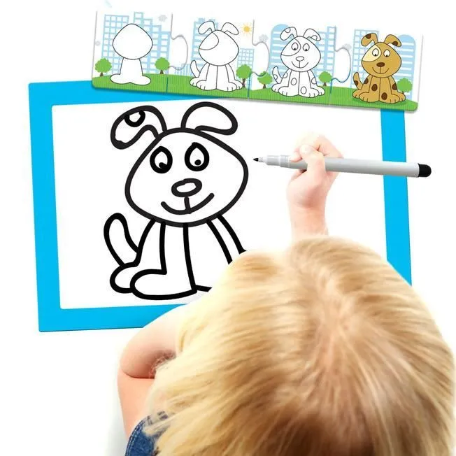 Jeu éducatif - HEADU - Scuola di disegno - Apprentissage du dessin - Motricité fine - Coordination main-œil-2